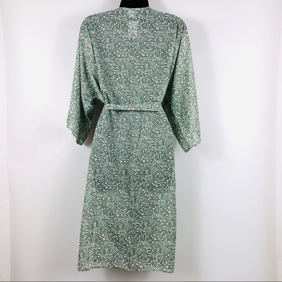 Sonoma Goods For Life Women’s Dainty Floral Belted Kimono Size OS - Picture 4 of 10